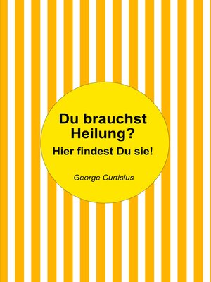 cover image of Du brauchst Heilung?